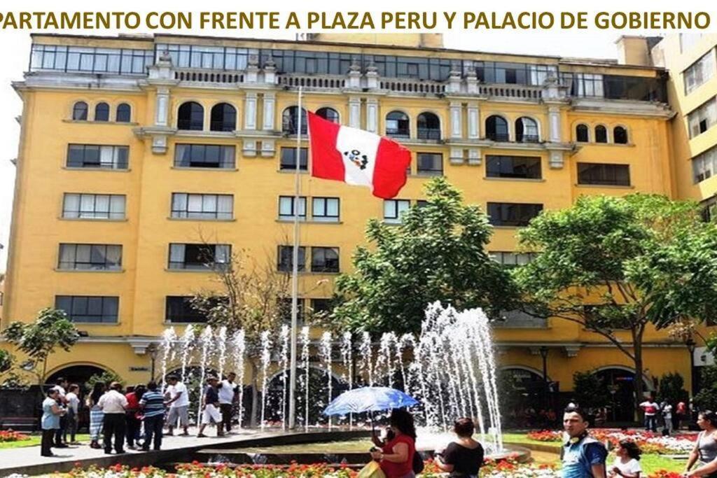 Apartamento Frente Al Palacio Gobierno Apartment Lima Ngoại thất bức ảnh