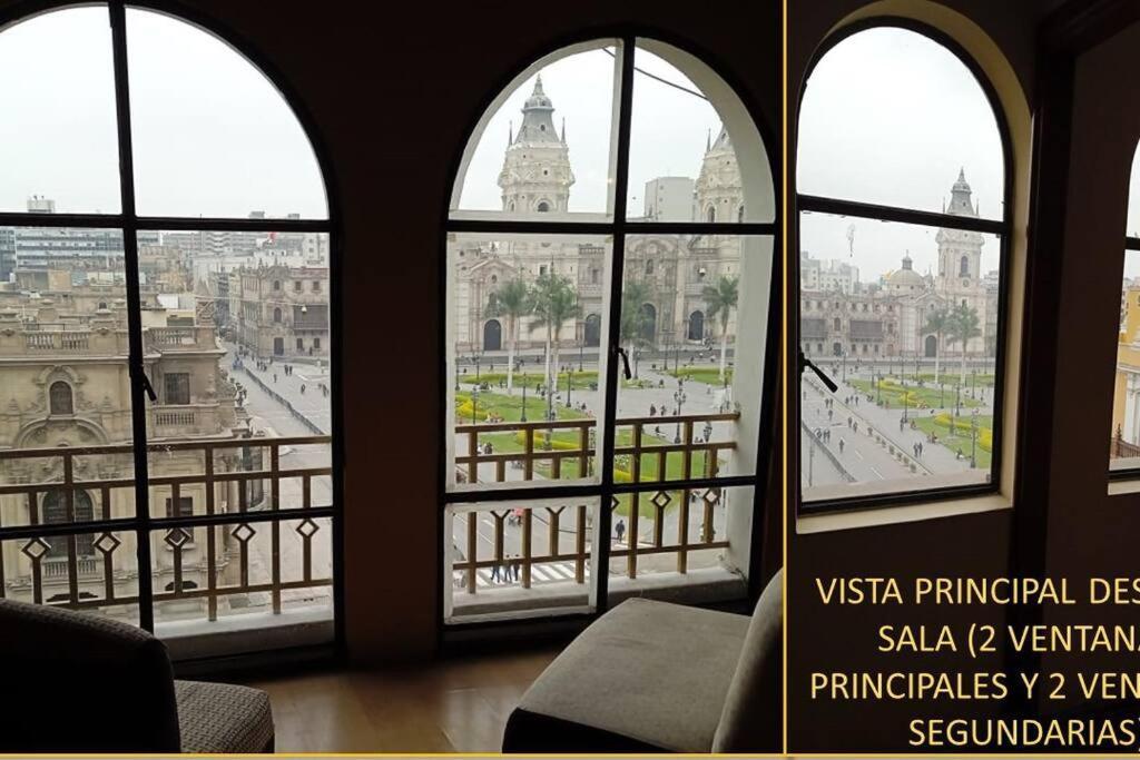 Apartamento Frente Al Palacio Gobierno Apartment Lima Ngoại thất bức ảnh