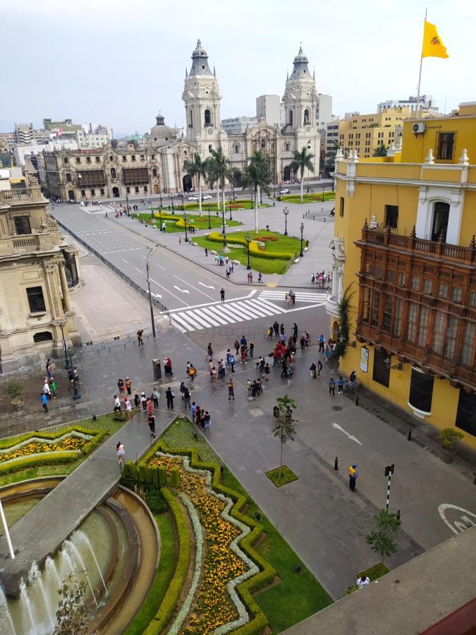 Apartamento Frente Al Palacio Gobierno Apartment Lima Ngoại thất bức ảnh
