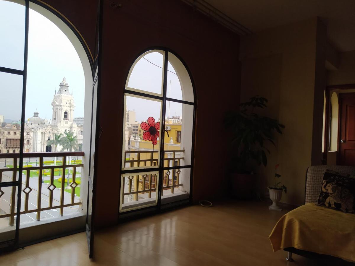 Apartamento Frente Al Palacio Gobierno Apartment Lima Ngoại thất bức ảnh